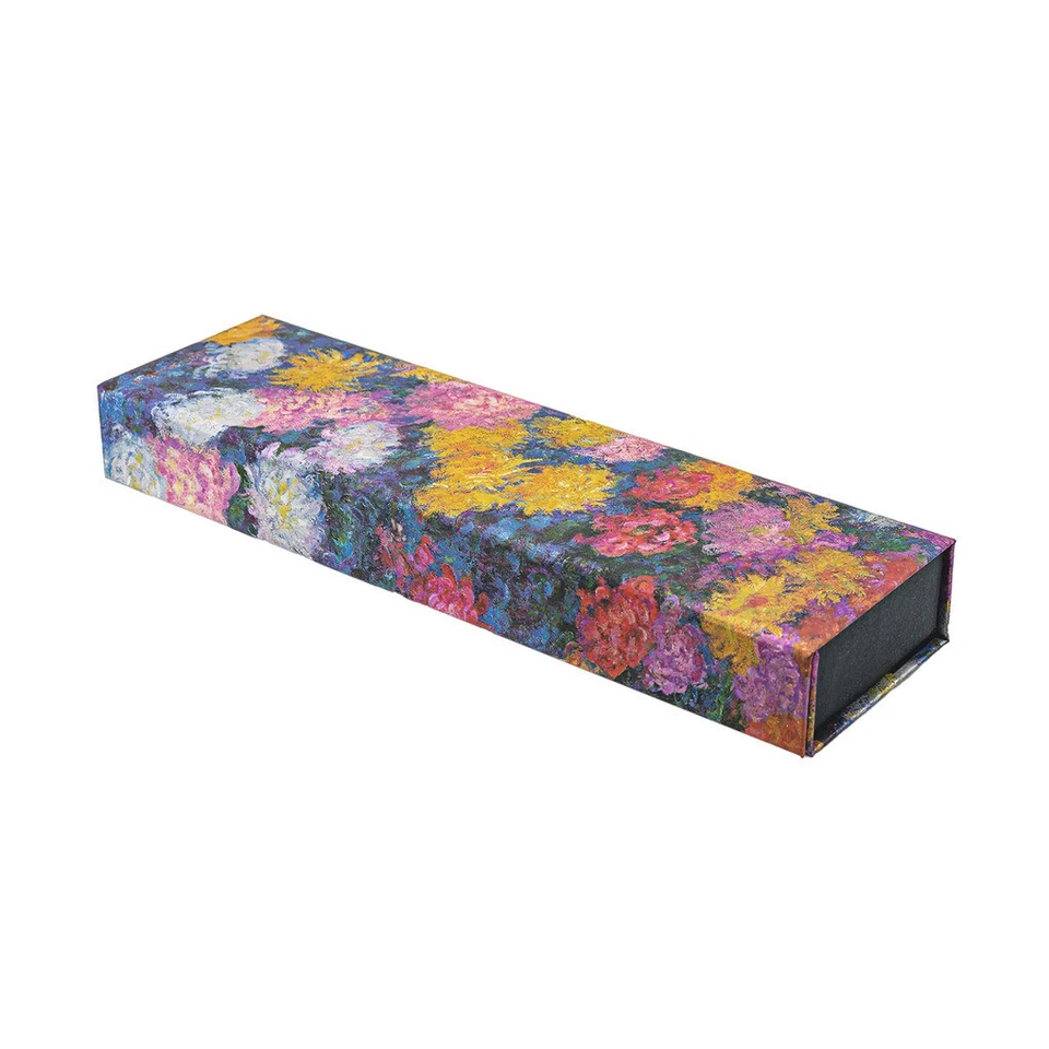 MARKENLOS Paperblanks Stifteetui - Monets Chrysanthemen, 0, 0,