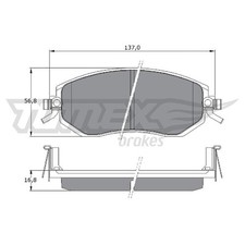 Satz Bremsbeläge Bremsklötze vorne für Subaru BRZ ZC6 Forester SH SJ | 245507