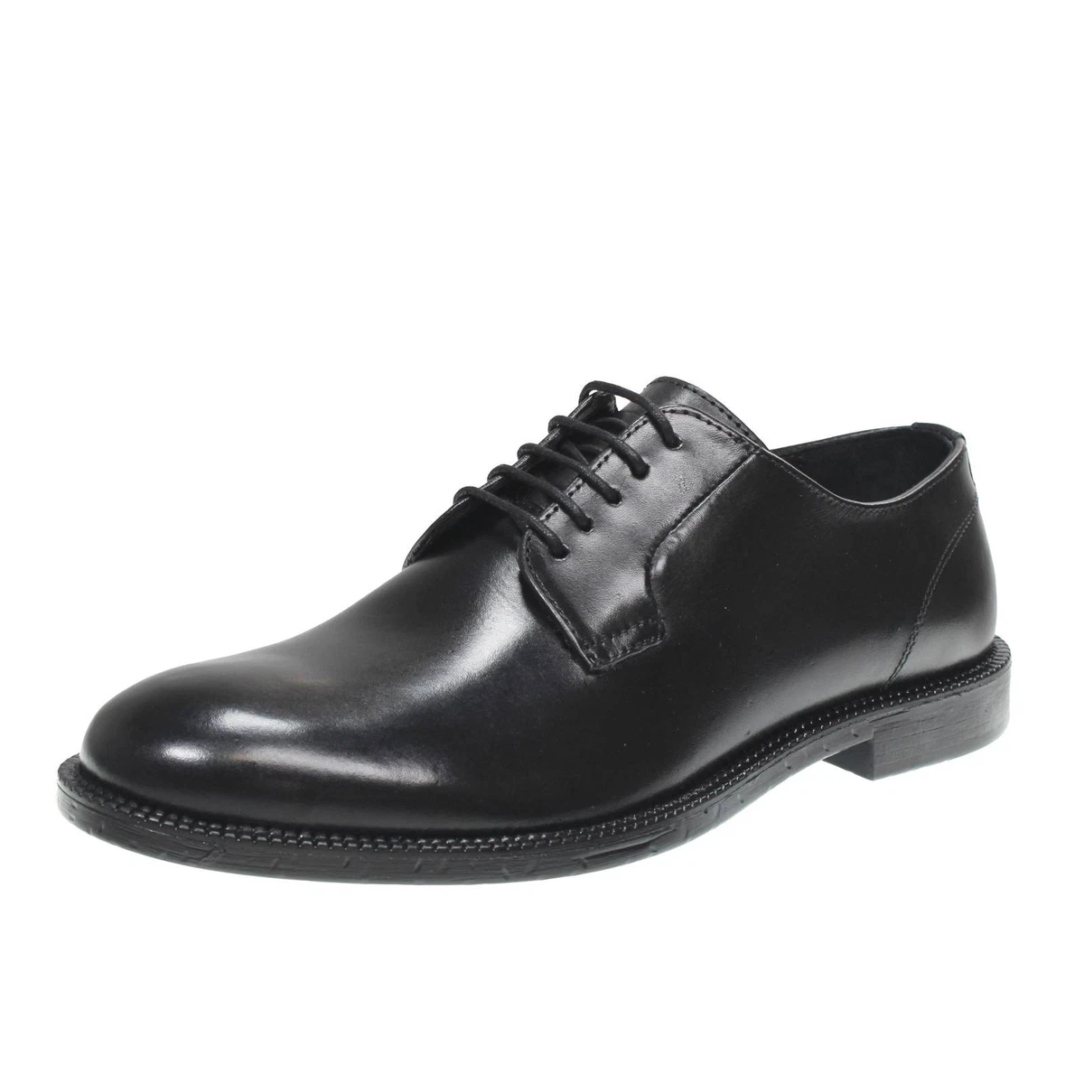 Scarpe Uomo Stile Inglese Vera Pelle Crust Testa Di Moro Made In Italy Con Fondo In Vero Cuoio Artigianale Handmade