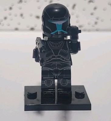 Custom Lego Star Wars Shadow Clone Commando Republic Night Ops