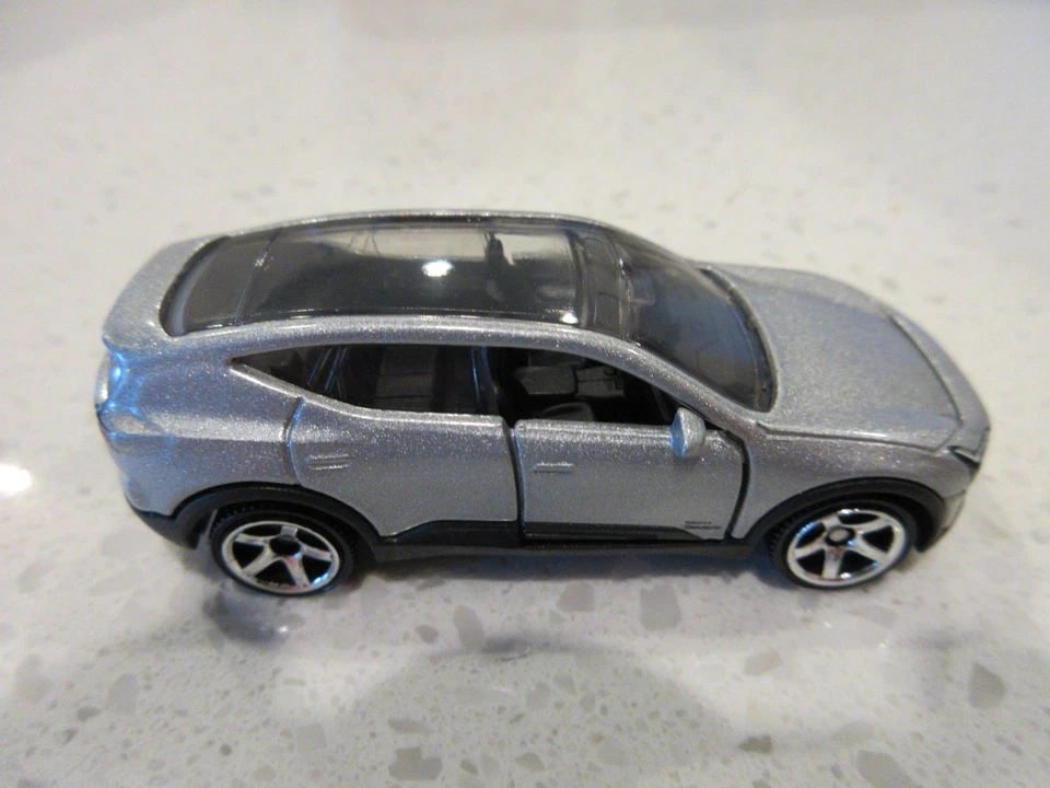 2025 Matchbox 2024 Polestar 3 Silver Moving Parts Toy SUV Truck Car - Image 2 of 4