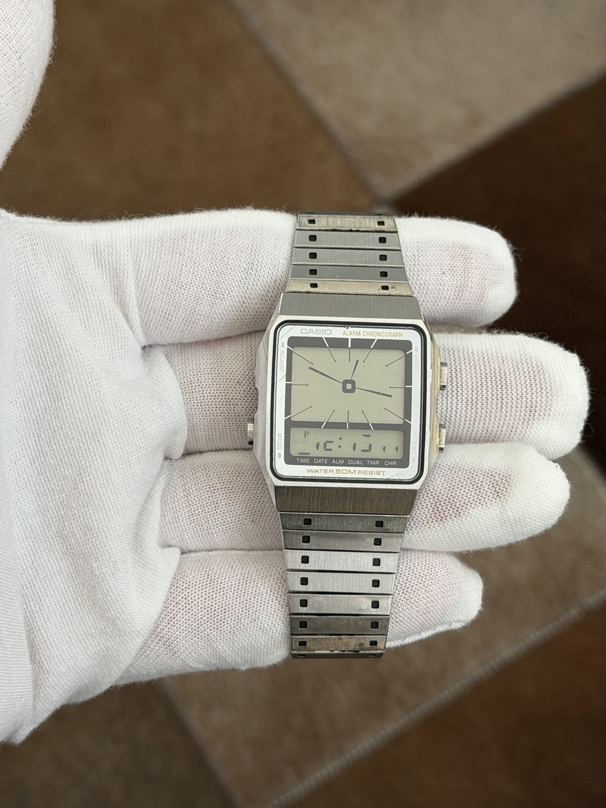 Rare Vintage Casio AE-90W Men’s Digital Alarm Chronograph Sports Watch JDM 80s