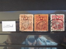 Alte Briefmarken Lettland aus Nachlass
