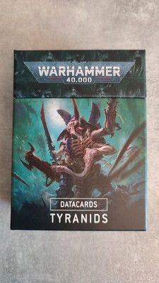 Warhammer 40k Tyraniden Datacards 9th Edition