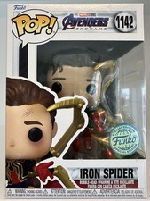 Funko Pop! Marvel Disney Avengers Endgame Iron Spider Man Figure #1142 NEW 155-6