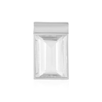 WeißEr Quarz Silber-AnhäNger, Brasilien 15,55Ct