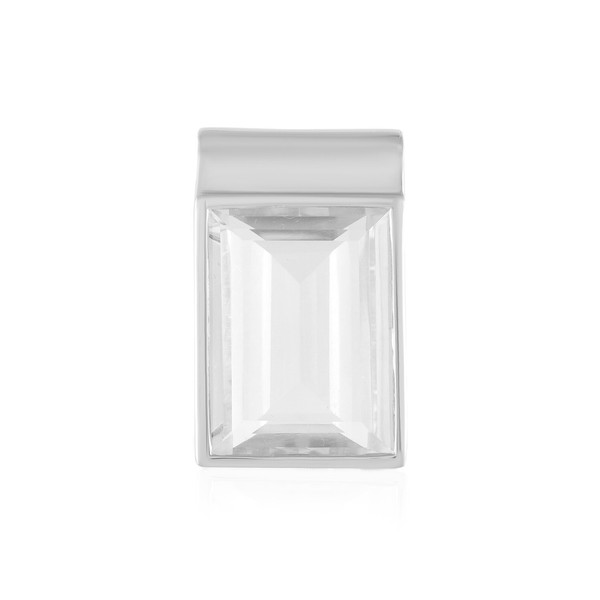 WeißEr Quarz Silber-AnhäNger, Brasilien 15,55Ct-image