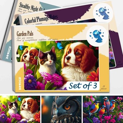 13 Piece Dementia Activities for Adults - 3 Set Dementia Puzzles for Elderly ...