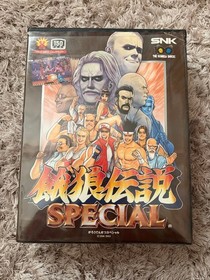 Fatal Fury Special SNK Neo Geo AES ROM Cartridge CIB Japan Import Tested Retro