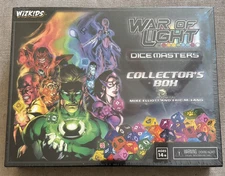 Wizkids DC Comics WAR OF LIGHT Dice Masters Collector's Box New Never Opened