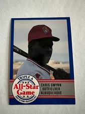 1988 PROCARDS TRIPLE A ALL STAR GAME-CHRIS GWYNN ROOKIE#AAA-2 BASEBALL CARD