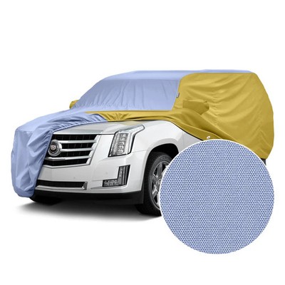 For Audi Q3 19-25 Car Cover WeatherShield HP Two-Tone Light Blue Custom Car