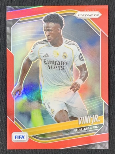 Vini Jr. 2025-26 Panini Prizm FIFA Red Base /149 #179