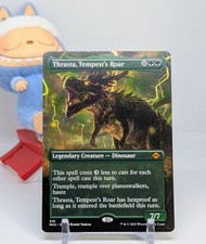 Thrasta, Tempest's Roar Borderless NM Modern Horizons 2 Magic The Gathering 318