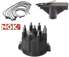 NGK Wires SMP CAP + ROTOR Tune Up Kit for Dodge Dakota Durango Ram 5.2L 5.9L