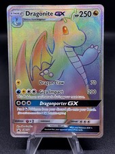 Pokémon TCG Dragonite GX SM156 SM Promo Holo Card - HP/Damaged on eBay