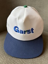 Vintage K Products USA MADE Garst Farm Seed AG Trucker Hat Snapback Cap NWOT NOS
