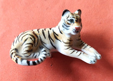 Tigerfigur Porzellan (Sammlerst&uuml;ck)