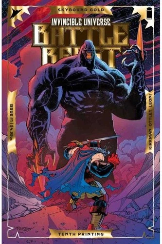 Invincible Universe Battle Beast #1 10 Th Printing Cover B Ryan Ottley &