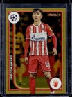 2023-24 Topps Chrome Merlin UEFA Inbeom Hwang Gold Refractor #15/50