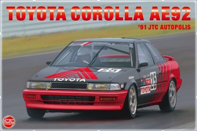 NUNU-BEEMAX 1:24 PN24025 TOYOTA COROLLA Levin AE92 ADVAN - NEU
