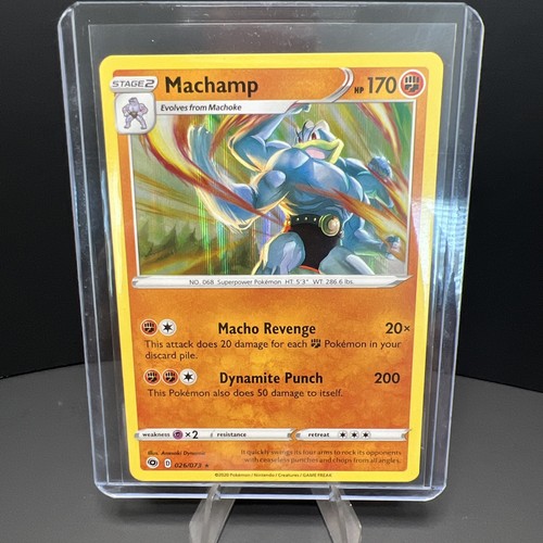 Machamp 026/073 Holo Pokemon Card TCG 2020 Nintendo Game Freak - Picture 4 of 4