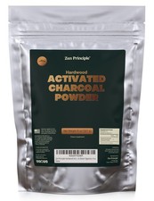 Activated Charcoal Powder 100 USA Hardwood Trees. Teeth Whitening. 8 oz