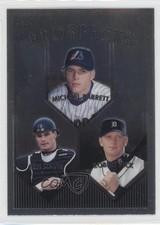 1999 Topps Chrome Prospects Ben Davis Robert Fick Michael Barrett #208 0b3