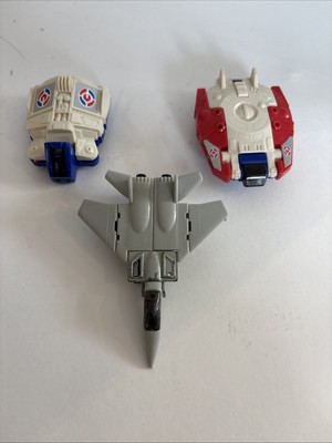 Machine Robo F-15 Eagle Leader-1 MR-25 Gobot Plus Vintage McDonald s Gobots