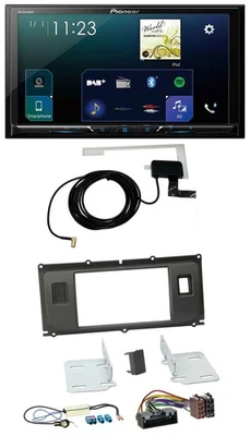 Pioneer 2DIN DAB USB MP3 Bluetooth Autoradio für Land Rover Evoque Blindstopfen - Bild 1 von 4