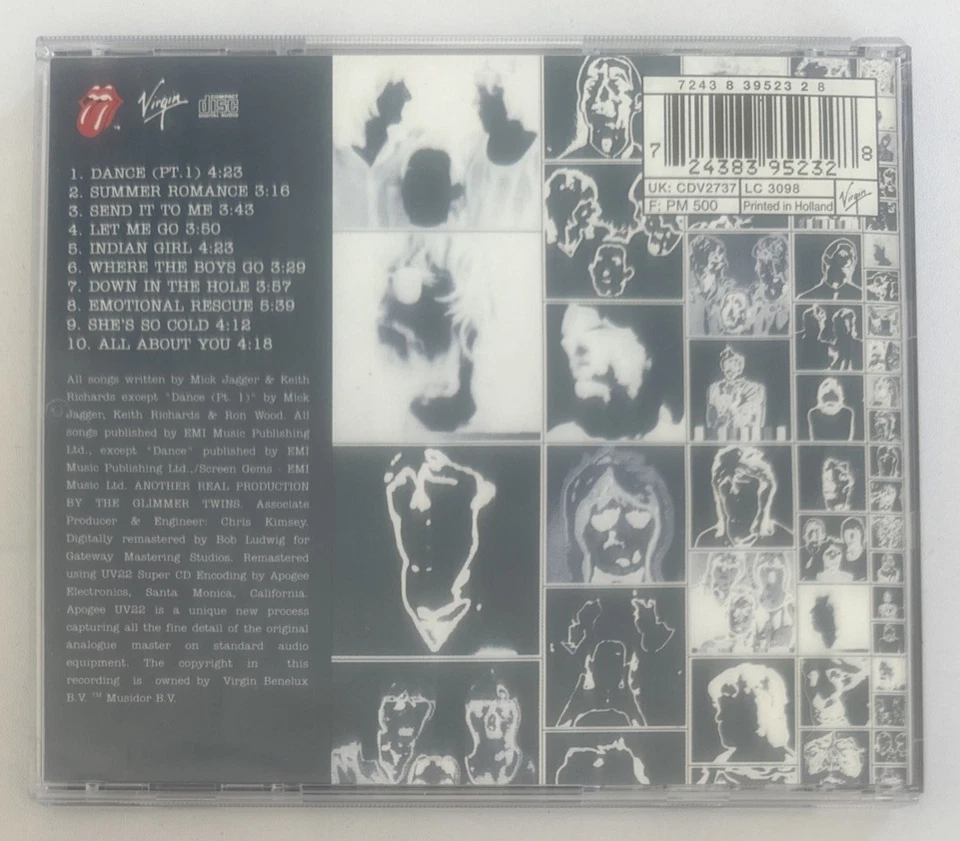 The Rolling Stones "Emotional Rescue" CD Classic Rock - Image 3 of 4
