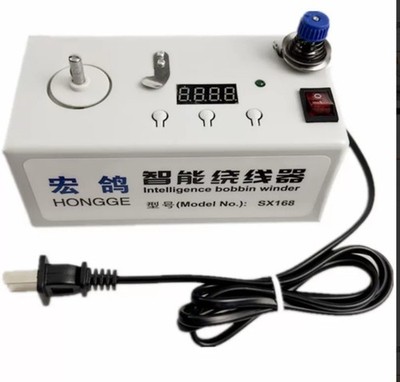 High-Speed Bobbin Core Bottom Thread Rewinder for Electronic Winding Machines