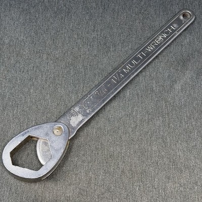 Vintage Self Adjusting Multi Wrench 7/8 to 1-1/4 USA Tool 23-32 Heavy Duty