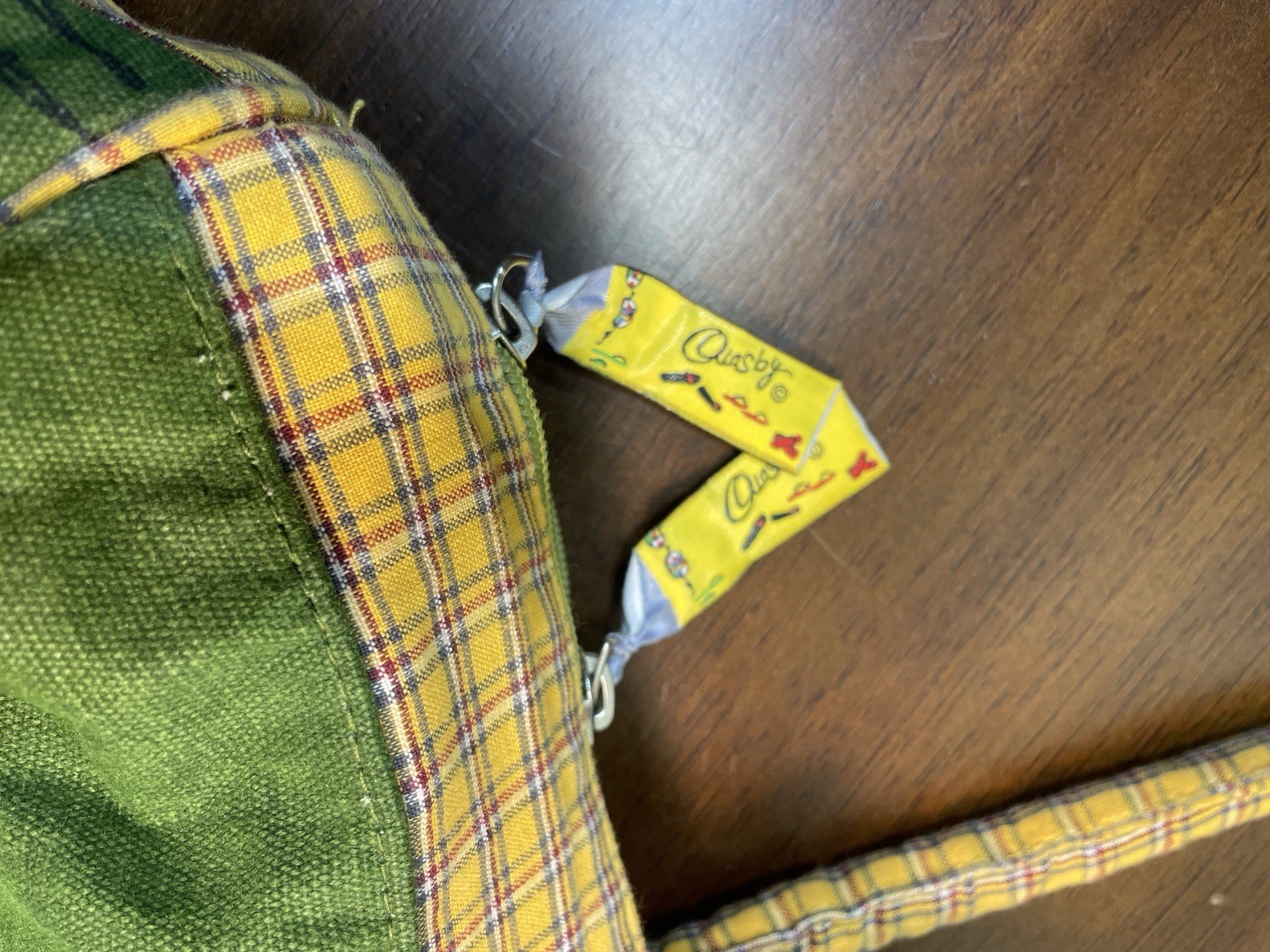 Anne Ormsby Large Double Handle Overnight Canvas … - image 16