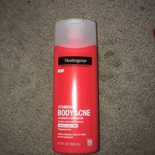 2 Neutrogena Stubborn Body Acne Cleanser  Exfoliator READ Description 