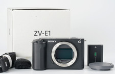 [Near Mint] Sony ZV-E1 Black Full-frame Vlog Camera English OK! #3354A