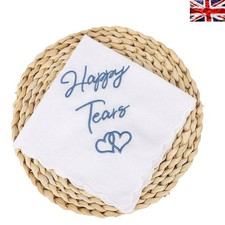 Sentimentales Hochzeitstaschentuch - perfektes Geschenk f&uuml;r Braut, Br&auml;utigam und G&auml;ste