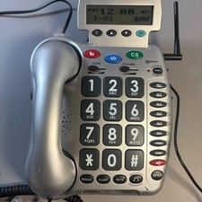 Geemarc Ampli600 Amplified Corded Phone Loud Volume Big Buttons Display