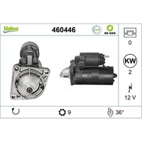 Starter Valeo 460446 FüR Saab Opel Fiat Lancia Alfa Romeo Cadillac Chevrolet 9-5
