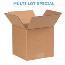 7x7x7 Cardboard Shipping Boxes Cartons Packing Moving Mailing Box 50 100 To 500
