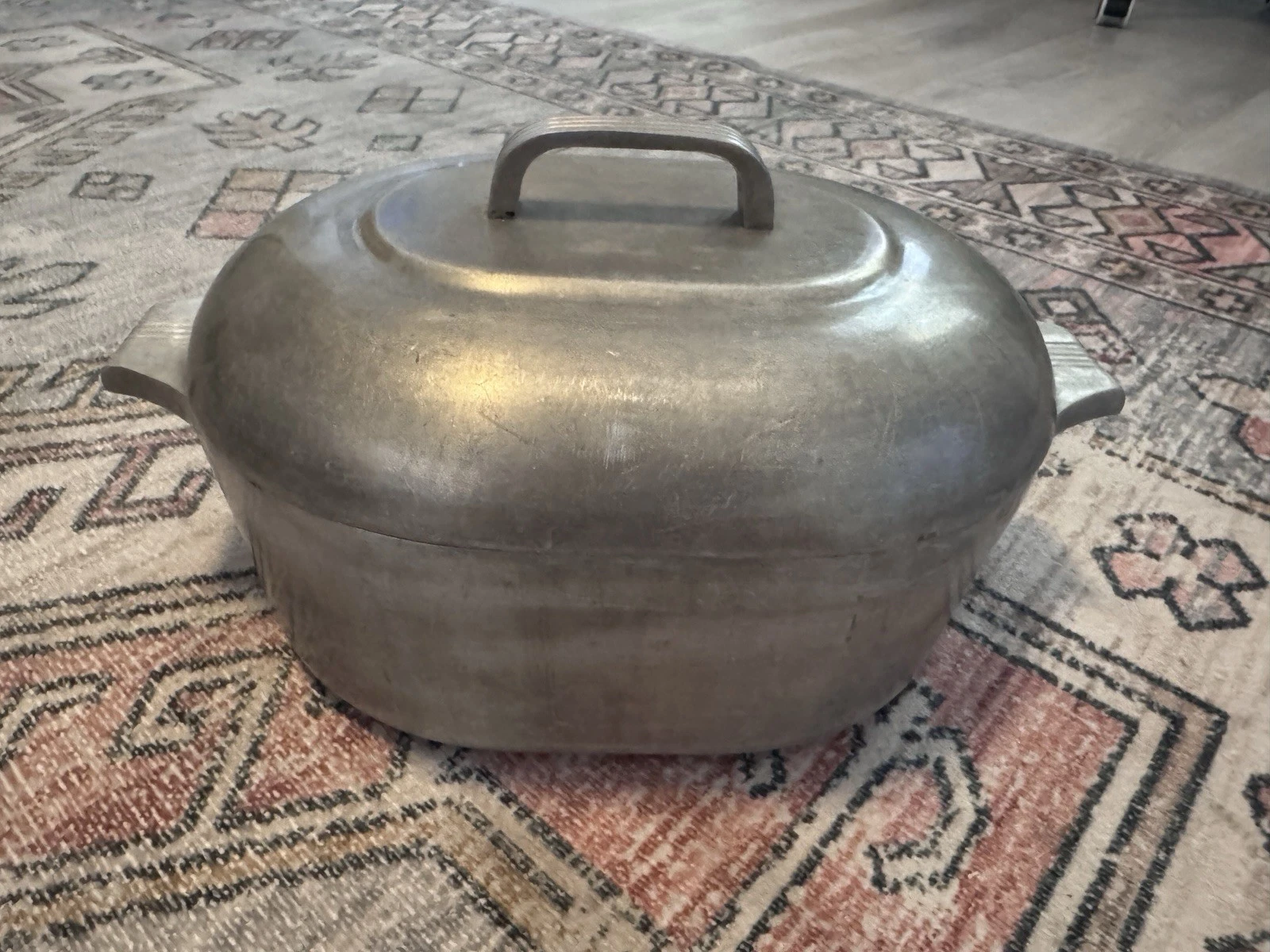 Wagner Ware Magnalite 4265 Dutch Oven Roaster W/ Lid 8 Qt
