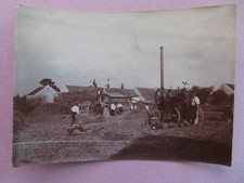 Photo Machine Agricole -Moissonneuse- moisson - non situé - sur papier fin