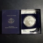 2006 Silver Eagle BU In Plastic Case   PBOX