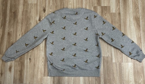 brooklyn standard Mens Gray Duck Long Sleeve Sweater Size Large  - Picture 13 of 16