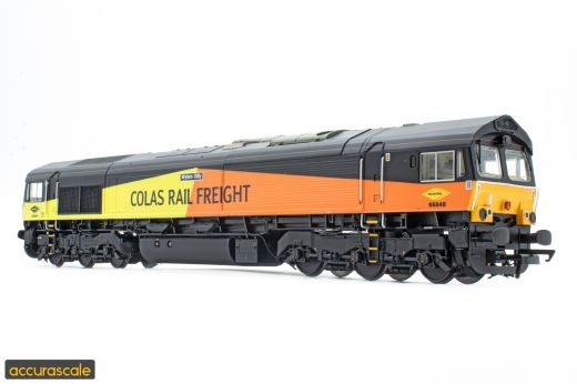 Accurascale ACC3027-DCC Class 66 Colas 66849 DCC Sound Fitted OO Gauge