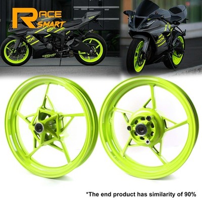 Customized Color Front Rear Wheels Rims For Kawasaki Ninja 500 Z500 2024 2025
