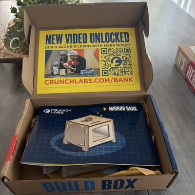 Crunch Lab's Mirror Bank  by Mark Rober - NEW In Open Box