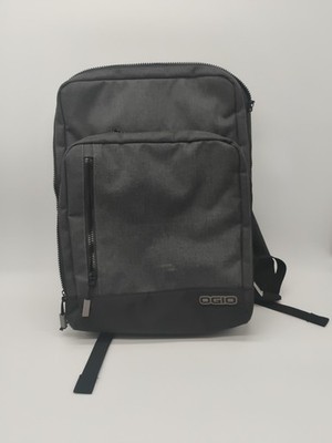 OGIO Sly Pack Computer Laptop Tablet Padded Backpack Heather Grey 3 Compartment 