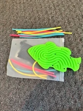 2PC Sensory Activity Board Fidget Toys for Kids 3+  Adult with Relieves Anxiety