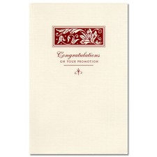 Elegant PROMOTION Congratulations Card, by American Greetings + Envelope